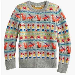NWT crewcuts by Jcrew Gnome Sweater (sz 14 Boys)